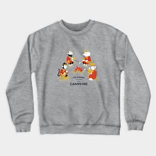 Journey to the West-campfire Crewneck Sweatshirt